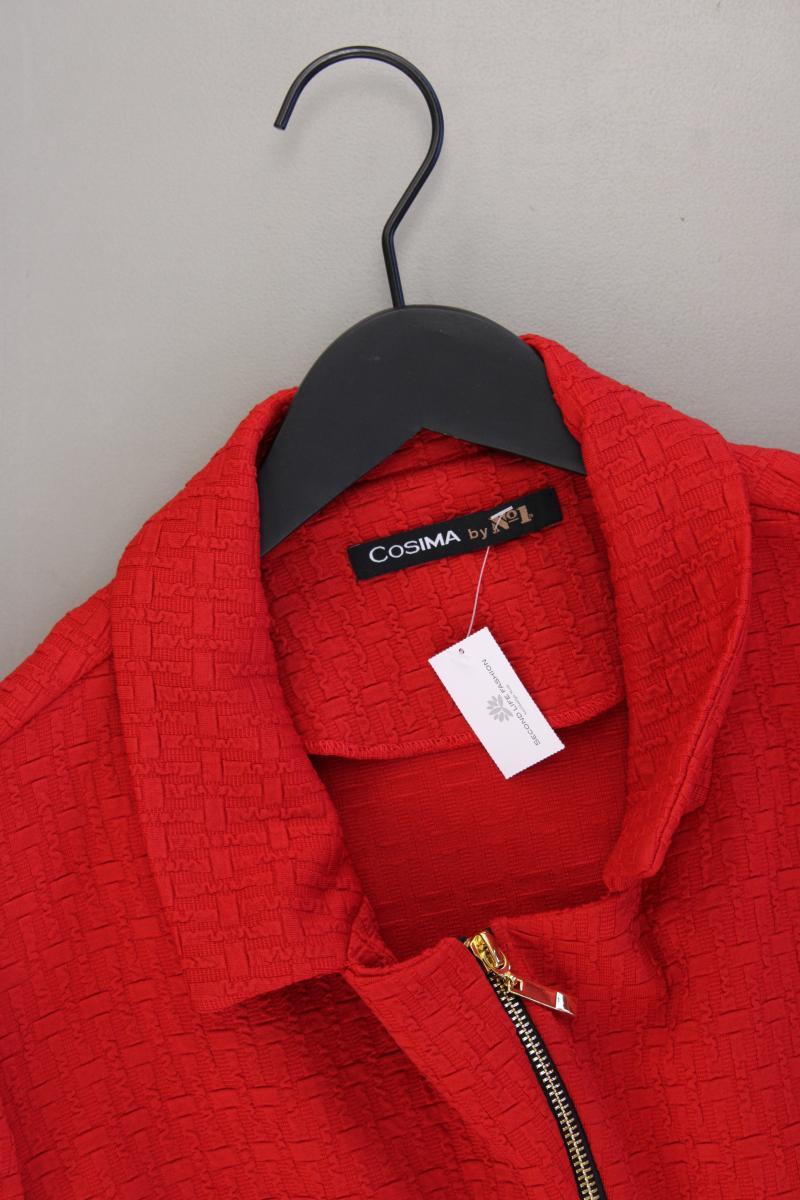 Cosima Übergangsjacke Gr. 46 neuwertig rot aus Polyester