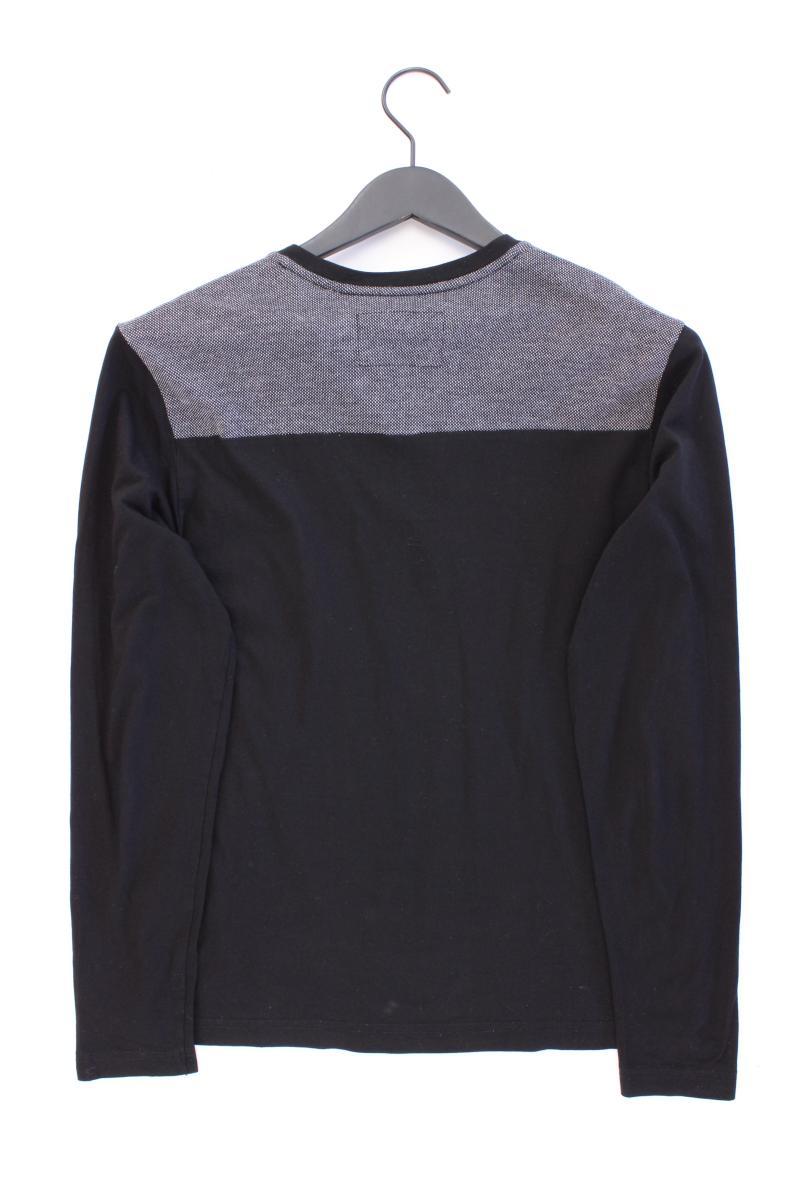 Guess Longsleeve-Shirt für Herren Gr. S Langarm schwarz