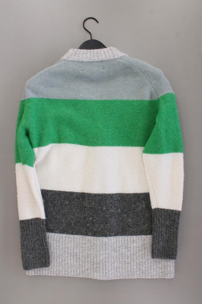 Opus Strickjacke Modell Damin Gr. 38 gestreift Langarm mehrfarbig aus Polyamid