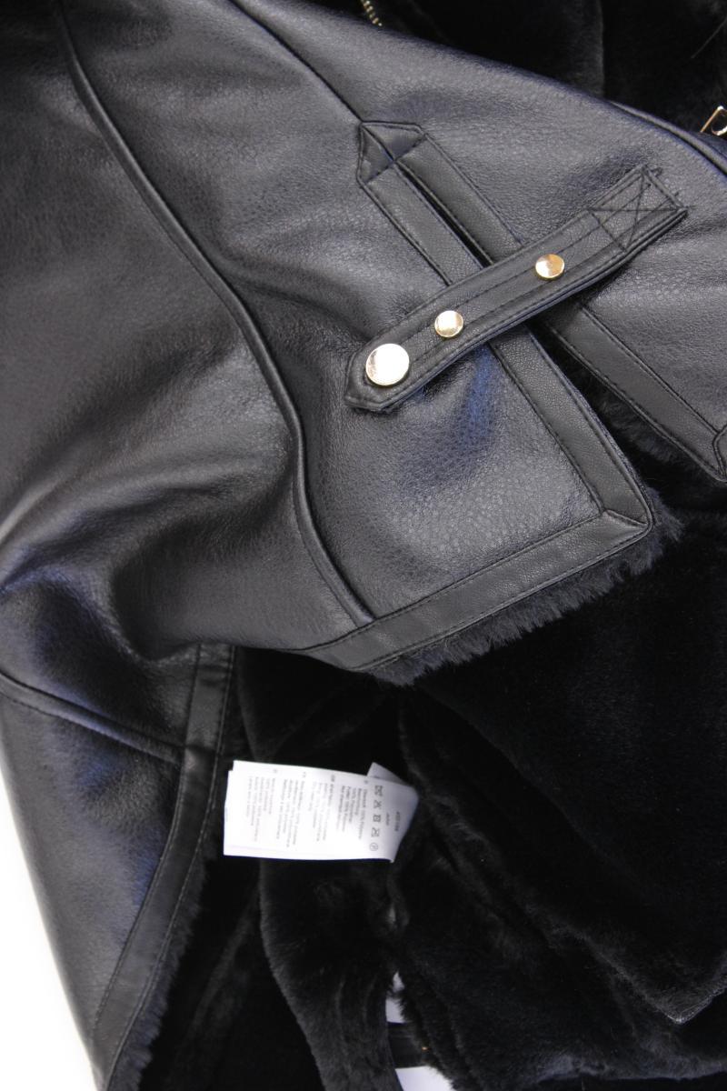 Pfeffinger Bikerjacke Gr. 38 neuwertig schwarz aus Polyester
