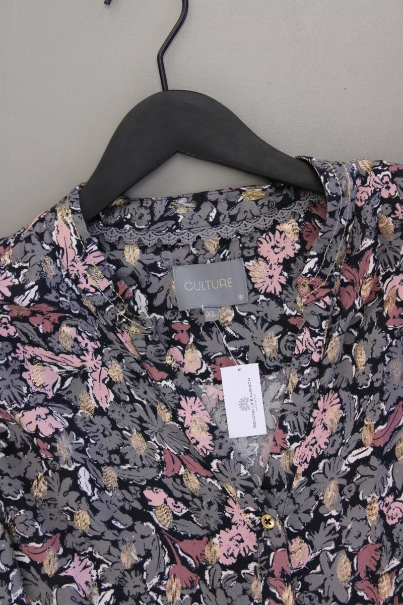 Culture Langarmbluse Gr. XL mehrfarbig