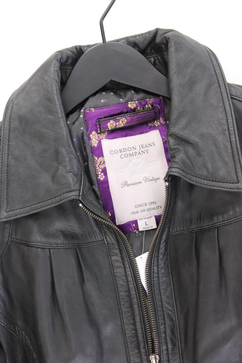 Cordon Lederjacke Gr. L schwarz