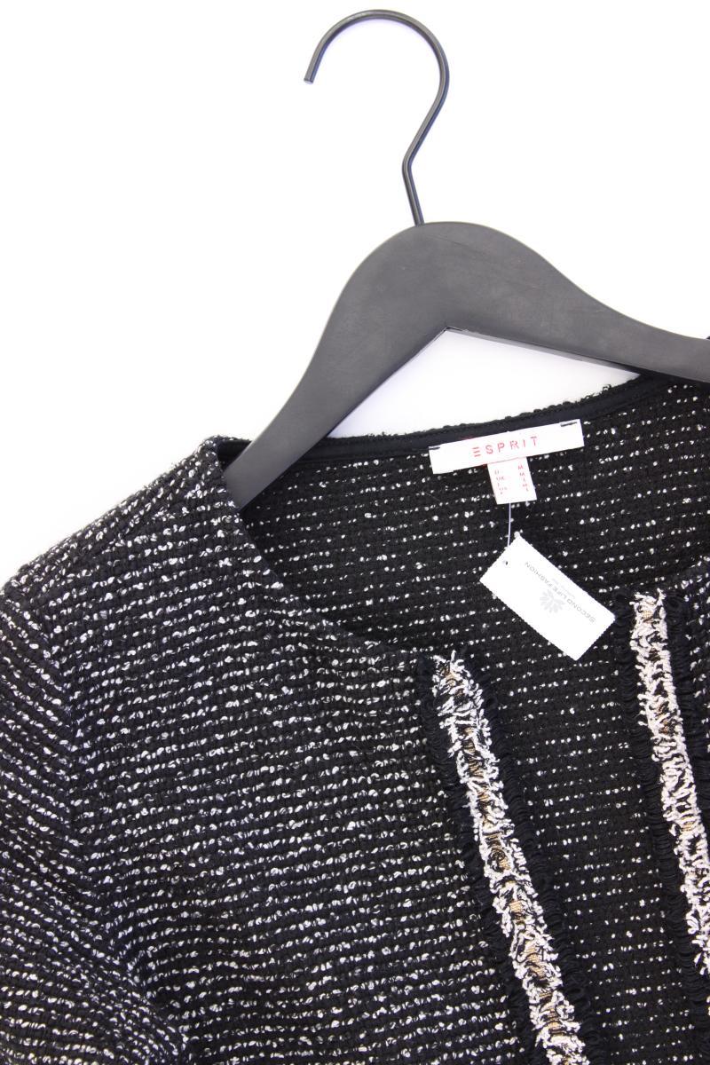 Esprit Bouclé Jäckchen Gr. M Langarm schwarz