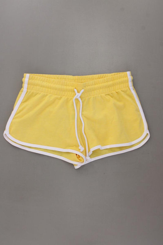 TERRANOVA Sweatshorts Gr. M gelb aus Baumwolle