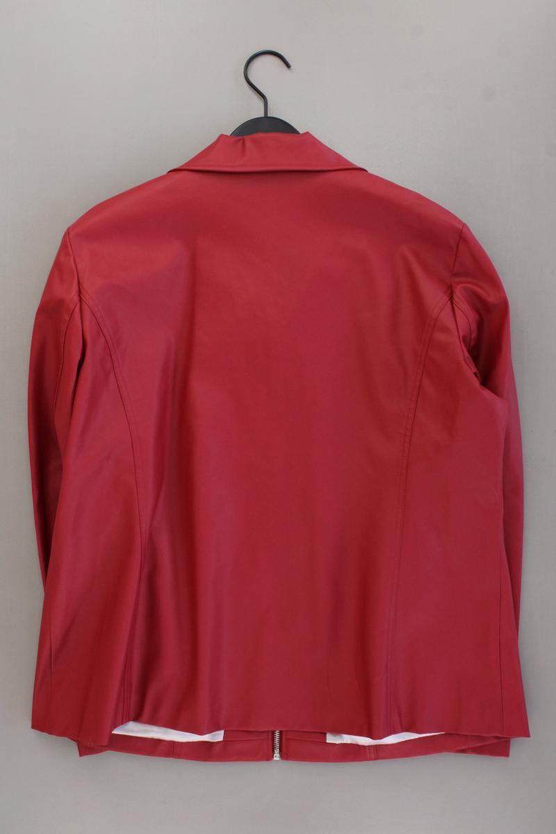 Atlas For Women Kunstlederjacke Gr. 44/46 neuwertig rot aus Polyurethan