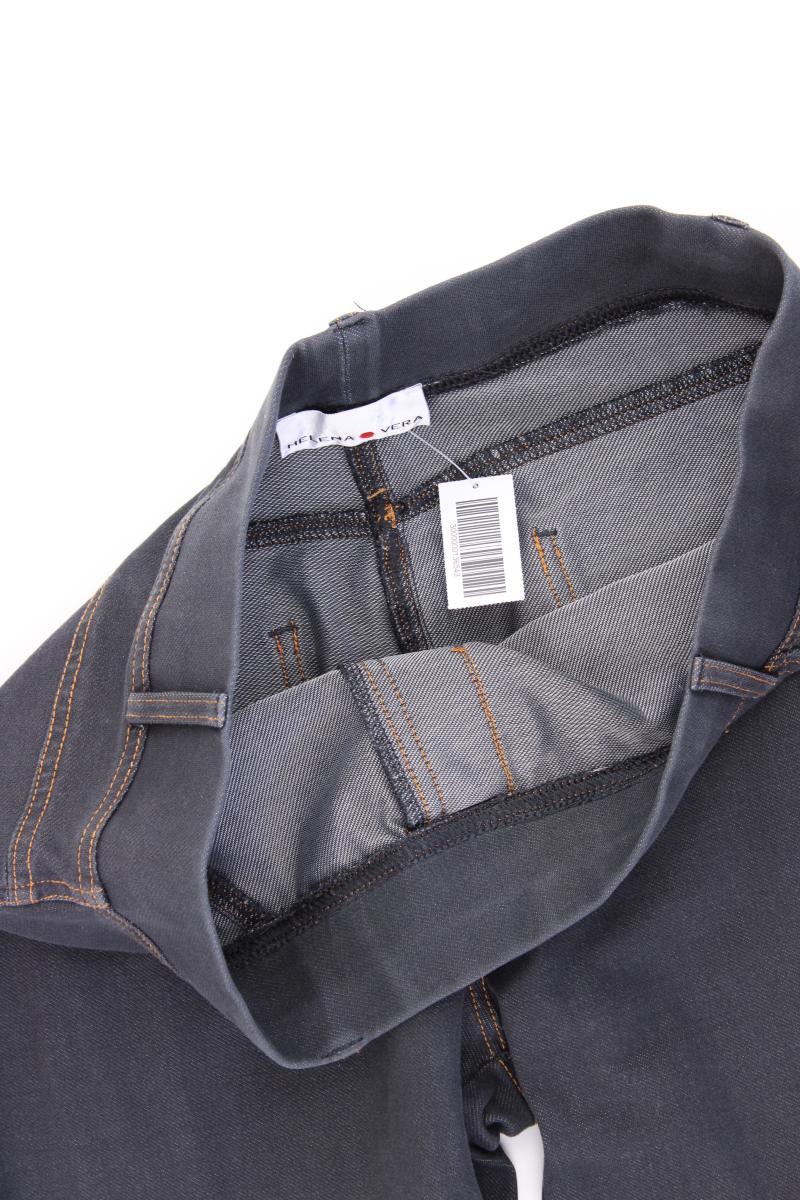 Helena Vera Stretchhose Gr. 40/42 blau aus Baumwolle