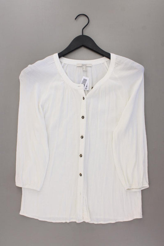 Esprit Classic Bluse Gr. 36 neuwertig 3/4 Ärmel creme