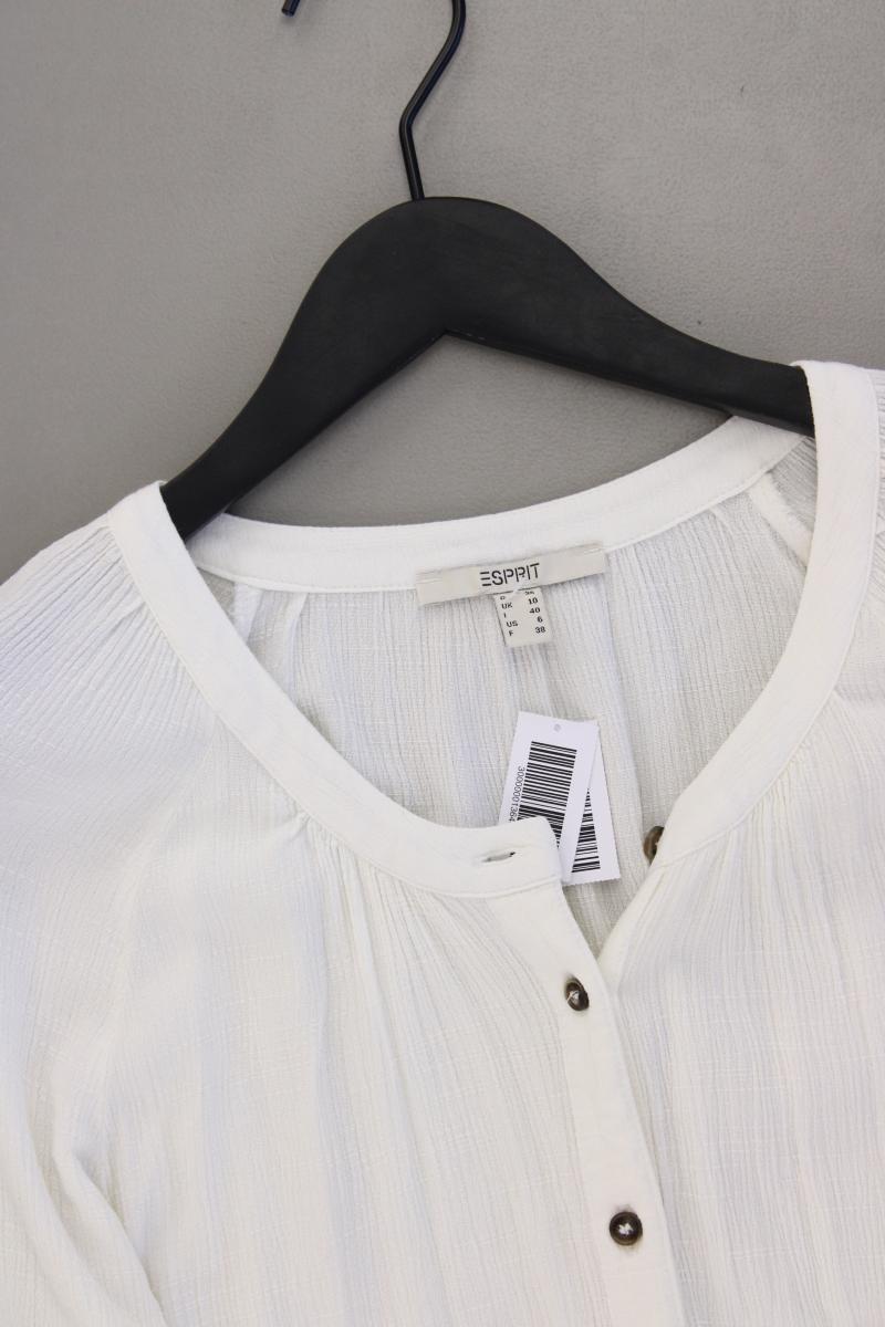 Esprit Classic Bluse Gr. 36 neuwertig 3/4 Ärmel creme