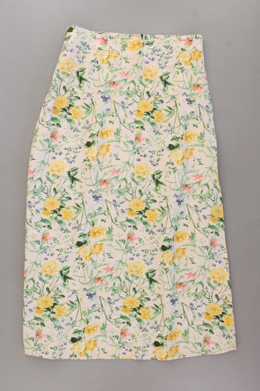 Object Maxirock Gr. 34 mit Blumenmuster mehrfarbig aus Viskose