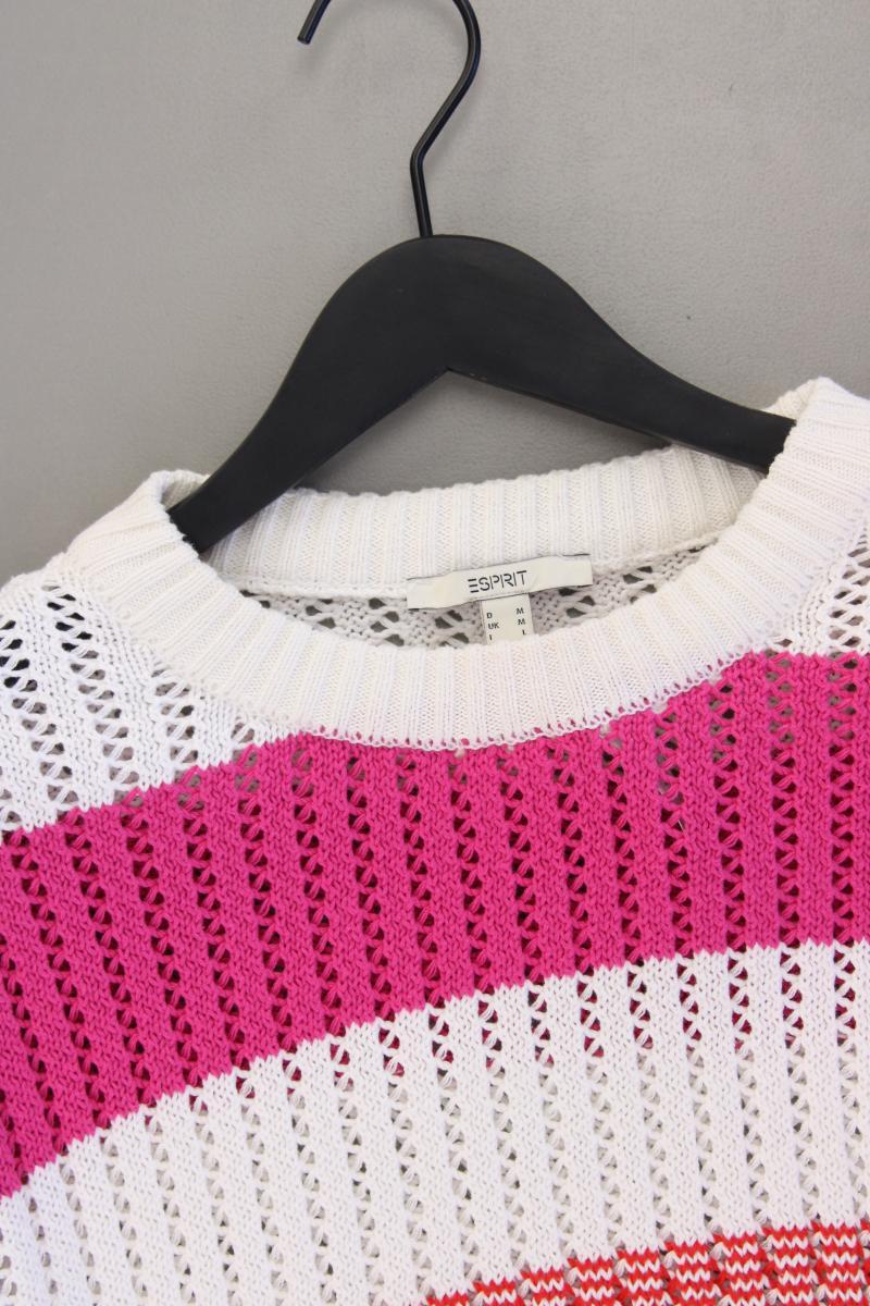 Esprit Grobstrickpullover Gr. M neuwertig mehrfarbig aus Baumwolle