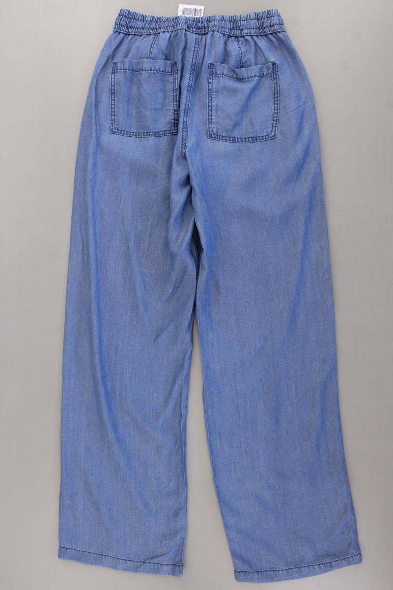 Christian Berg Stoffhose Gr. 34 neuwertig blau aus Lyocell