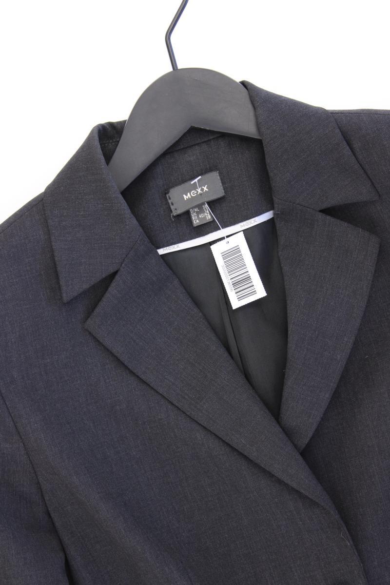 Mexx Regular Blazer Gr. 38 Vintage grau aus Polyester