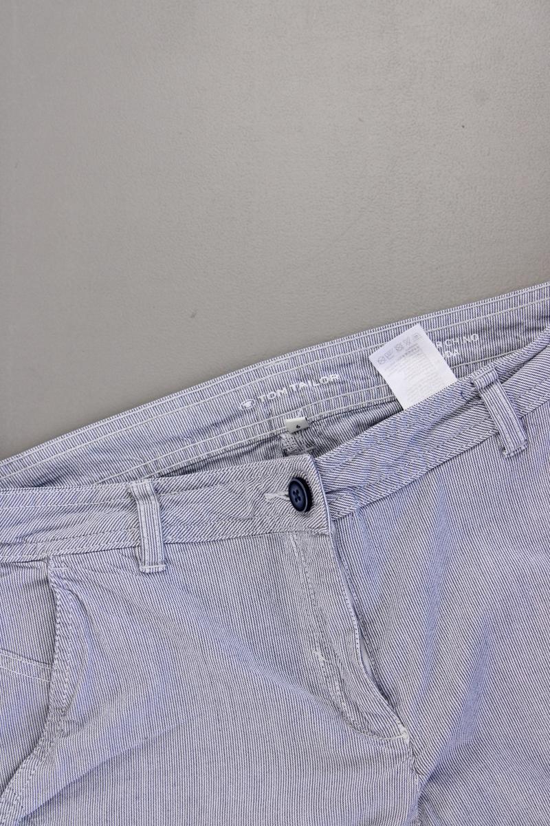 Tom Tailor Shorts Gr. 38 gestreift blau aus Baumwolle