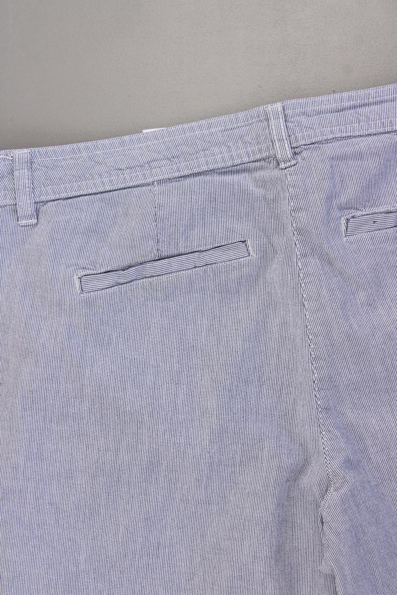 Tom Tailor Shorts Gr. 38 gestreift blau aus Baumwolle