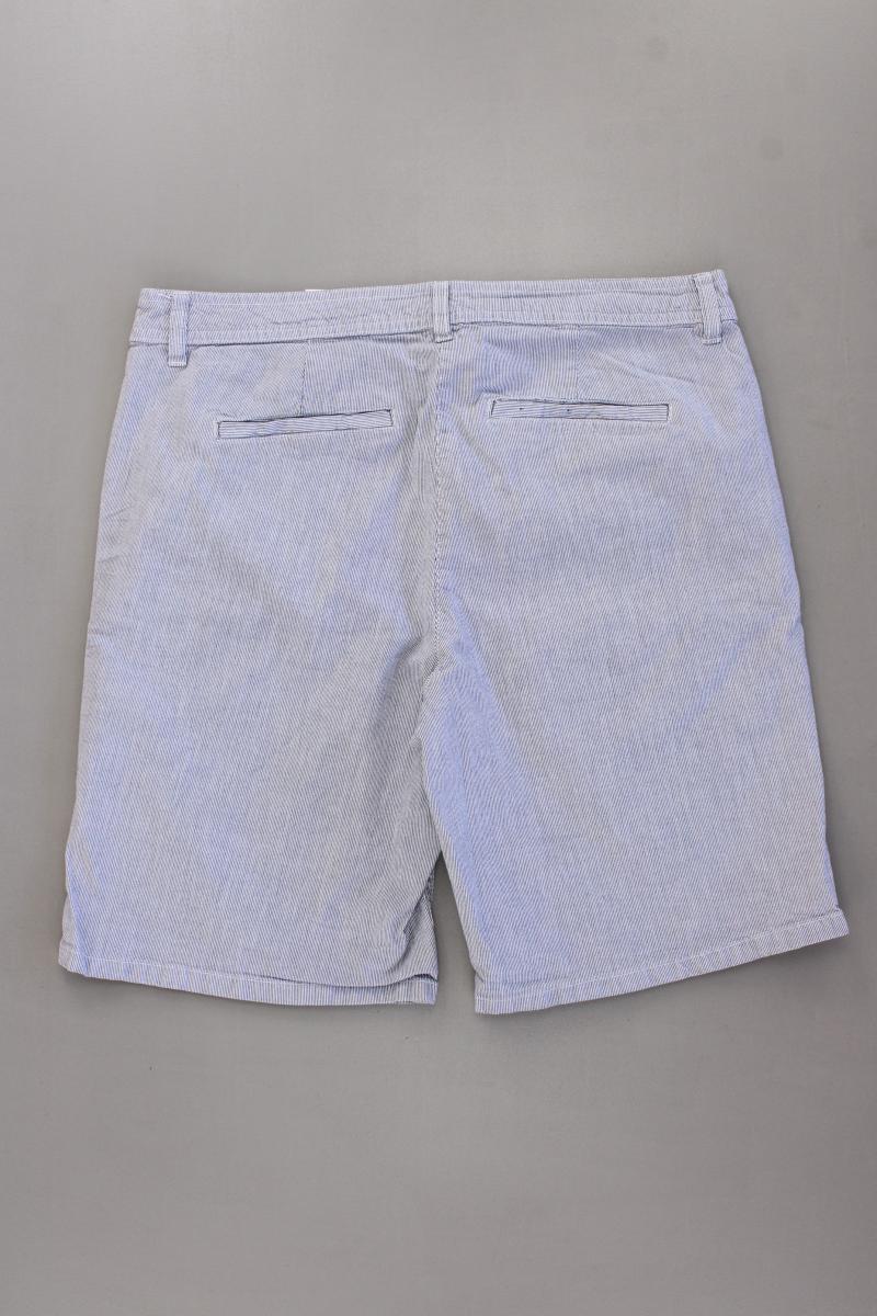 Tom Tailor Shorts Gr. 38 gestreift blau aus Baumwolle