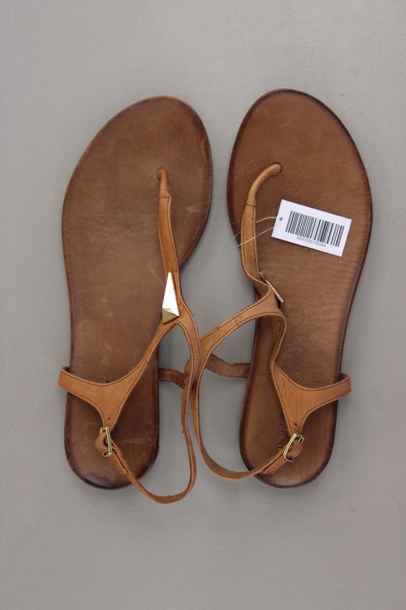 INUOVO Sandalen Gr. 40 braun aus Leder