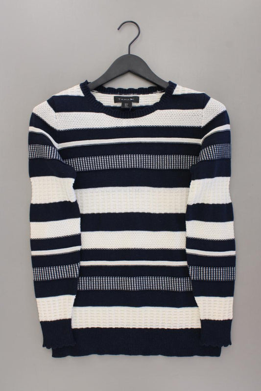 Tahari Pullover Gr. S blau aus Baumwolle
