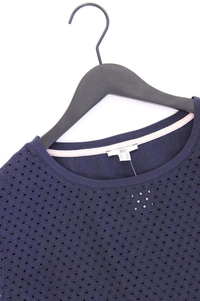 edc by Esprit T-Shirt Gr. XL Kurzarm blau aus Baumwolle