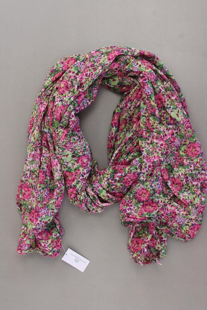 Tuch mit Blumenmuster mehrfarbig
