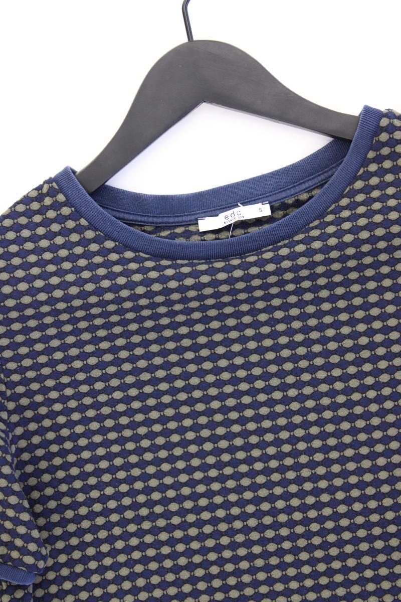 edc by Esprit T-Shirt Gr. S Kurzarm blau aus Viskose