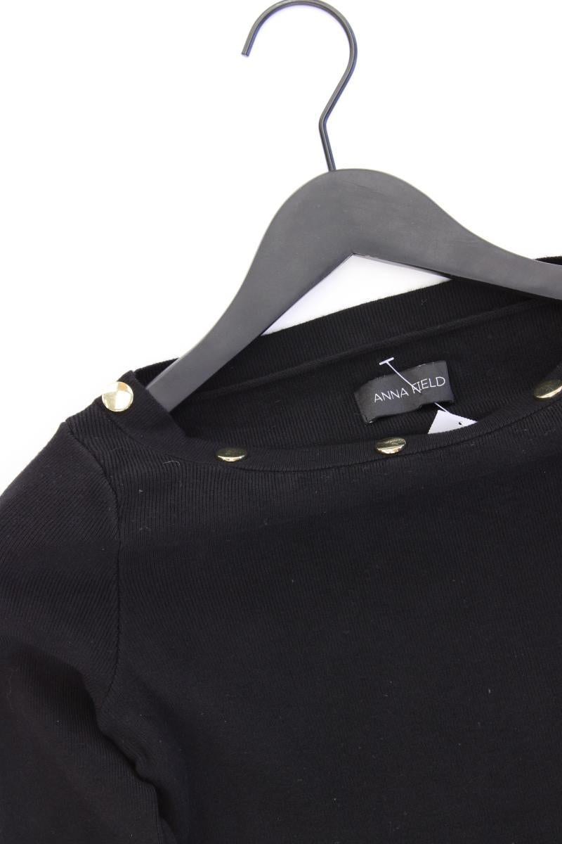 Anna Field Langarmpullover Gr. S schwarz