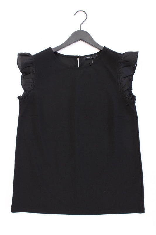 Mohito Kurzarmbluse Gr. XL schwarz aus Polyester