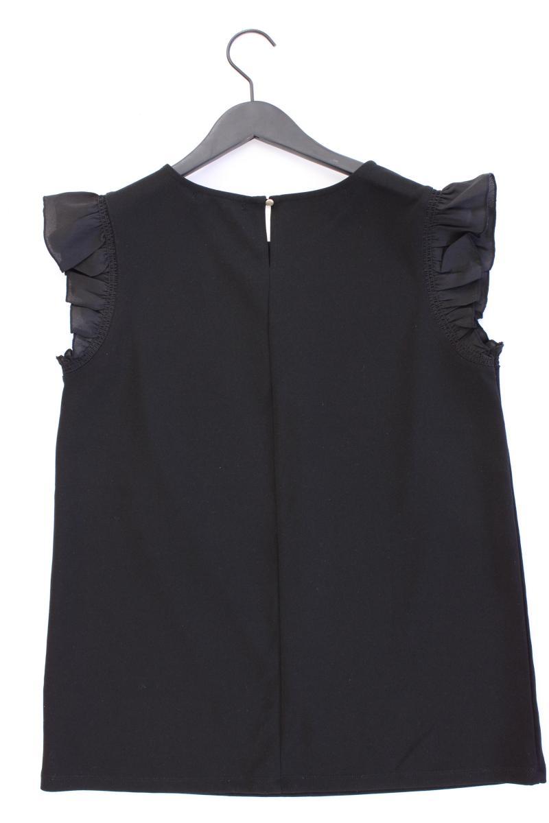 Mohito Kurzarmbluse Gr. XL schwarz aus Polyester