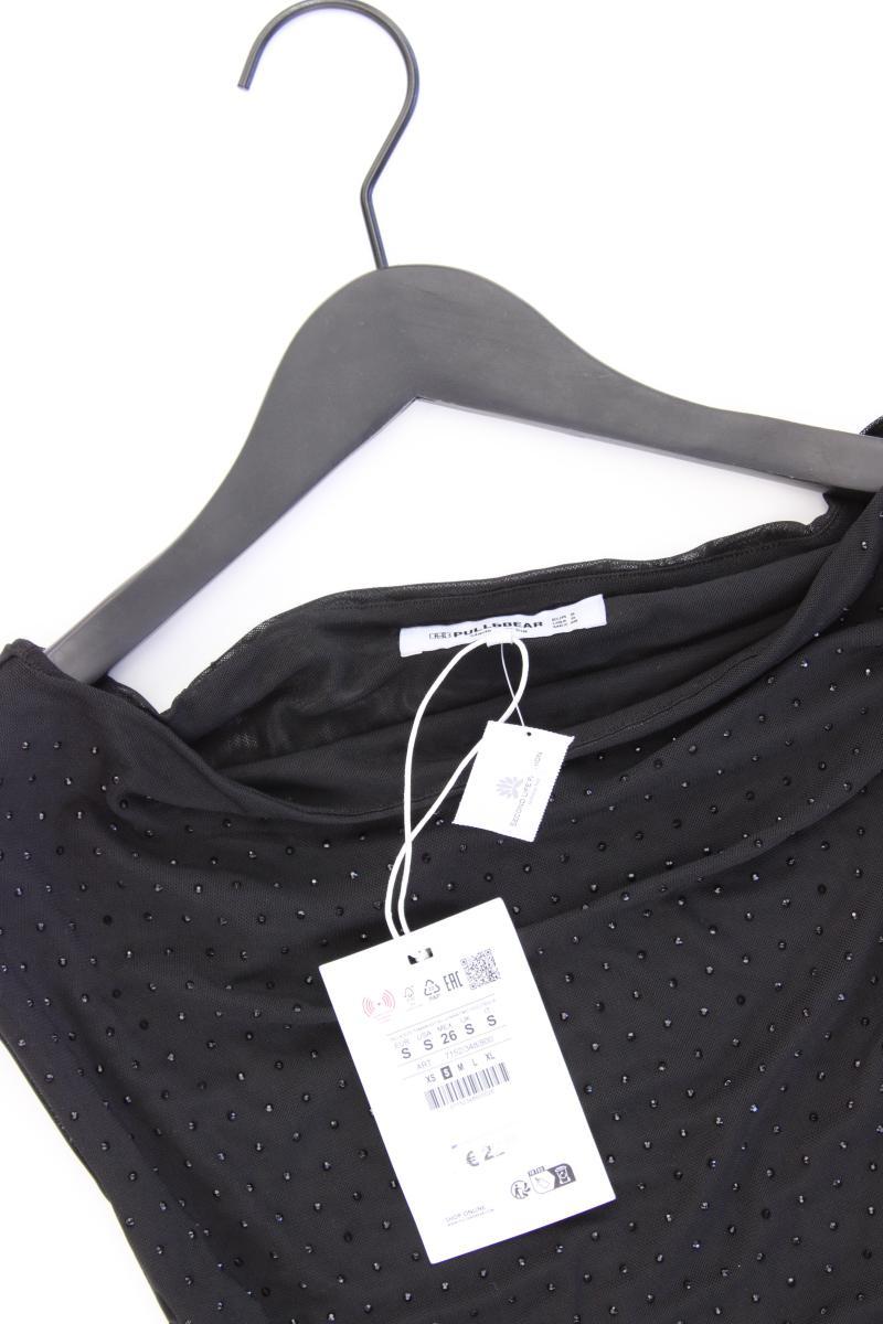 Pull&Bear Slim Top Gr. S neu mit Etikett Neupreis: 22,99€! schwarz aus Polyester