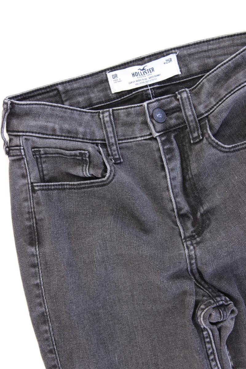 Hollister Skinny Jeans Gr. W25 grau