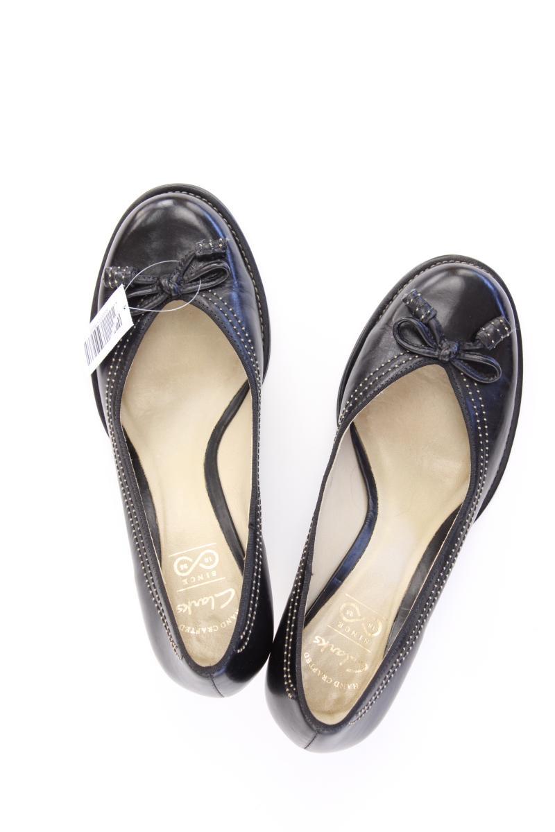 Clarks Pumps Gr. 39 neuwertig schwarz