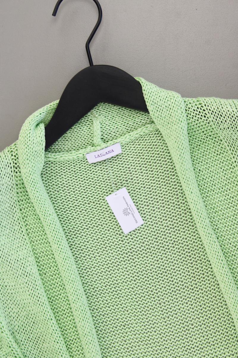 Lascana Strickjacke Gr. 36/38 neuwertig Langarm grün aus Polyacryl