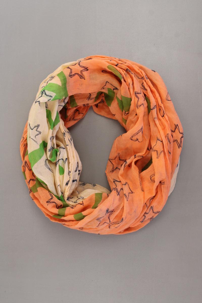 Loop orange aus Baumwolle