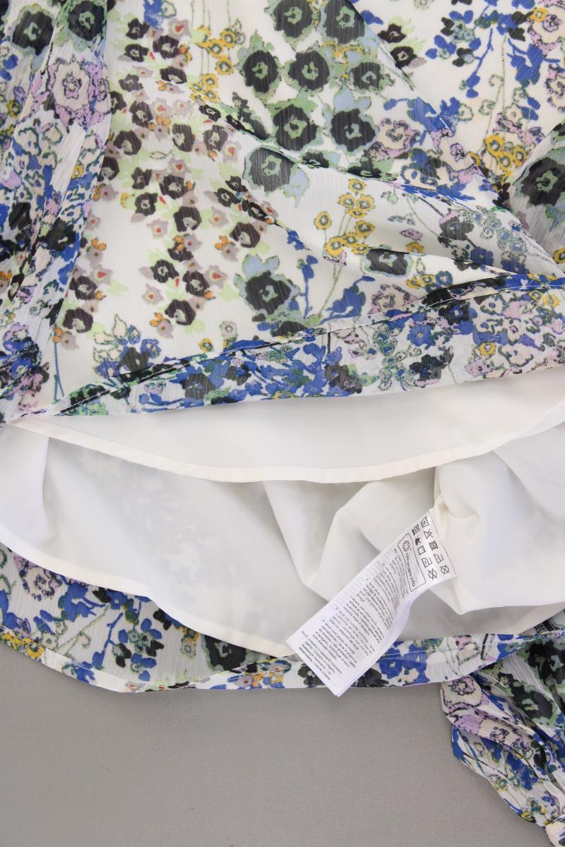 Esprit Langarmbluse Gr. XS mit Blumenmuster mehrfarbig aus Polyester