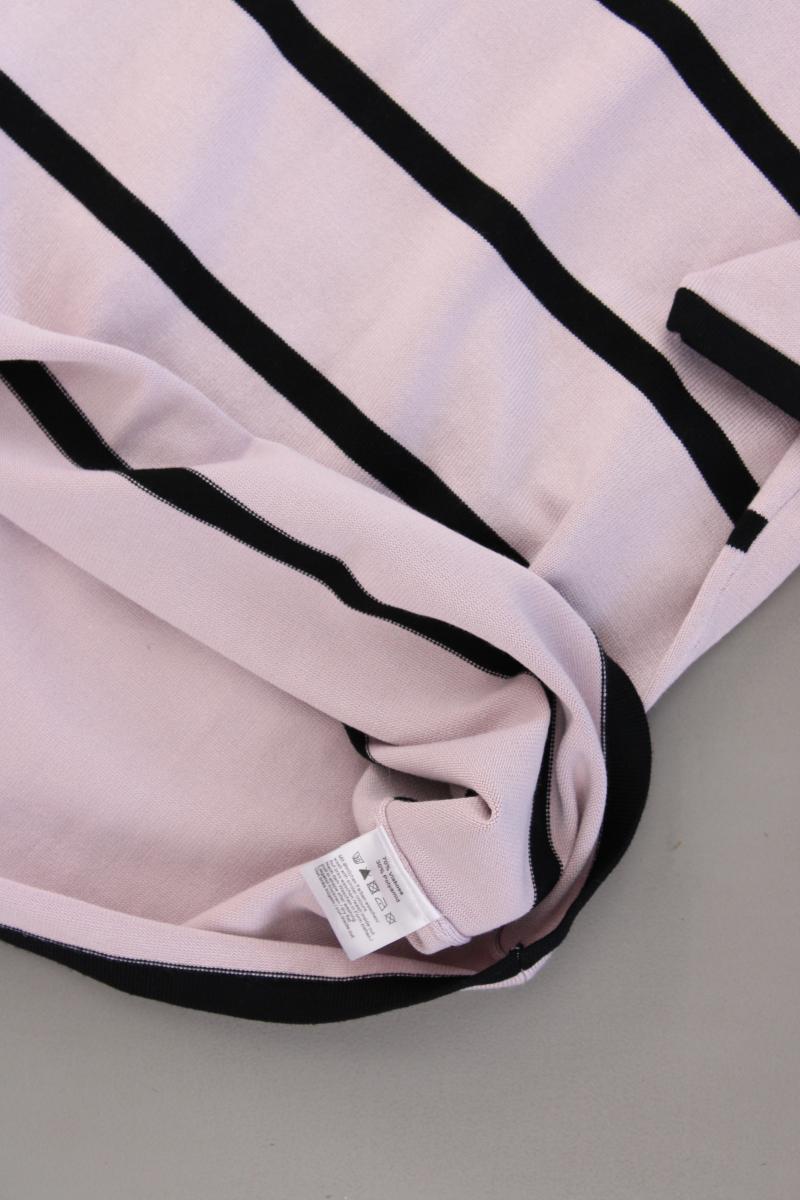 VA Milano Ringelshirt Gr. 44 gestreift Kurzarm rosa aus Viskose
