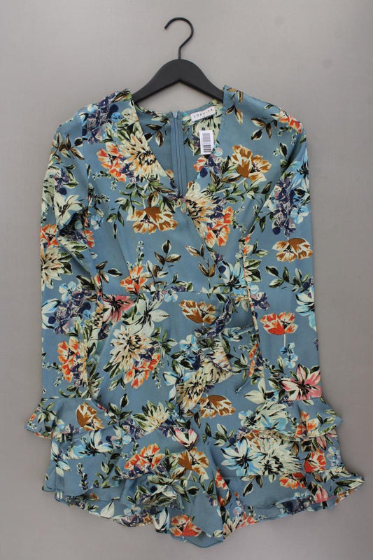 Loavies Kurzer Jumpsuit Gr. XS mit Blumenmuster mehrfarbig