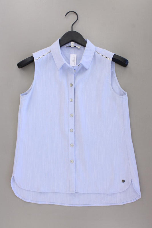 Garcia Jeans Ärmellose Bluse Gr. S blau