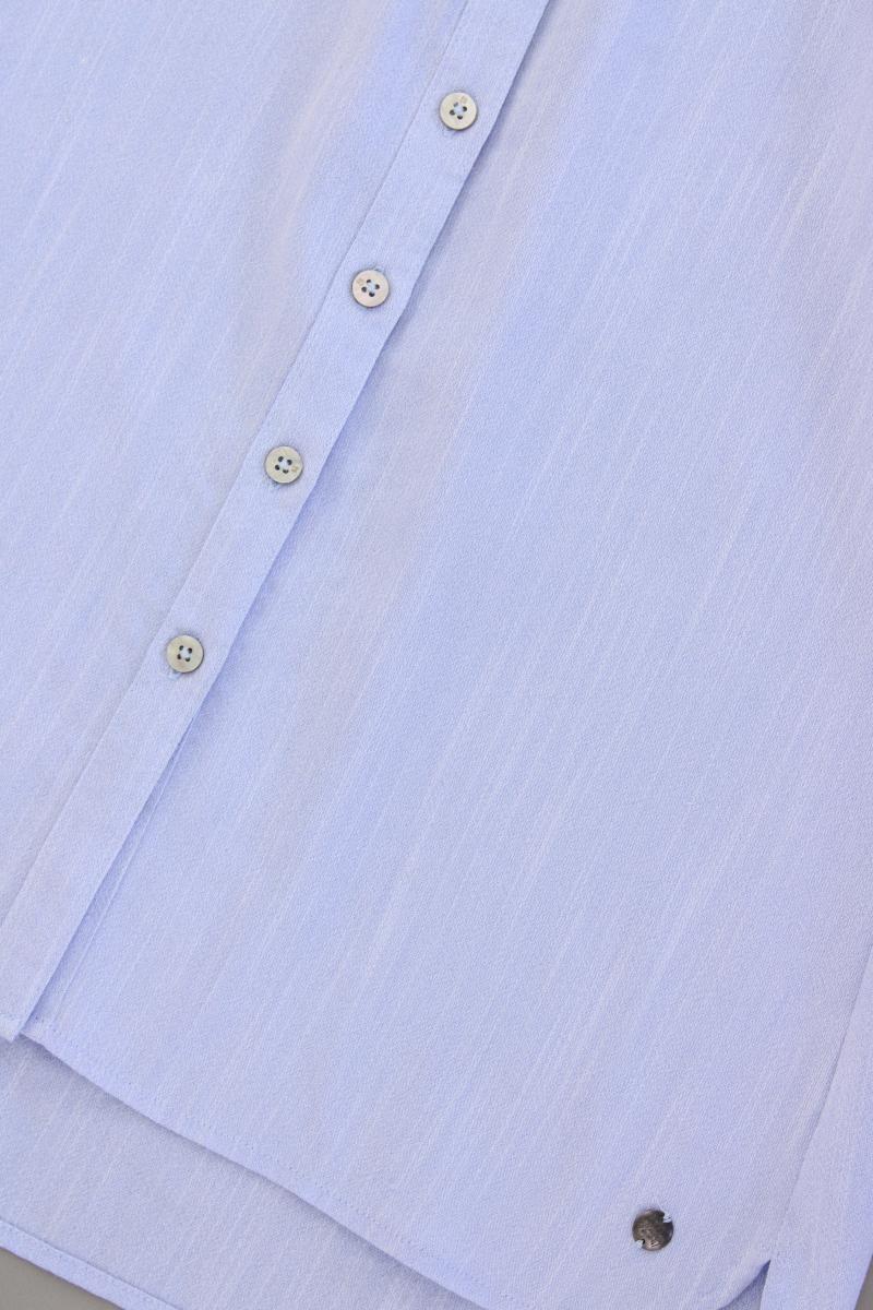 Garcia Jeans Ärmellose Bluse Gr. S blau