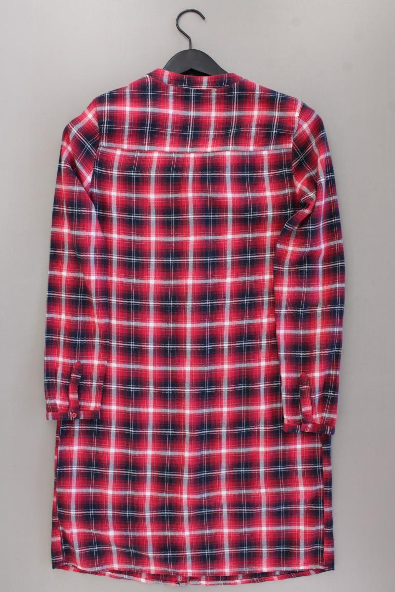 Esprit Langarmkleid Gr. 36 kariert rot aus Baumwolle