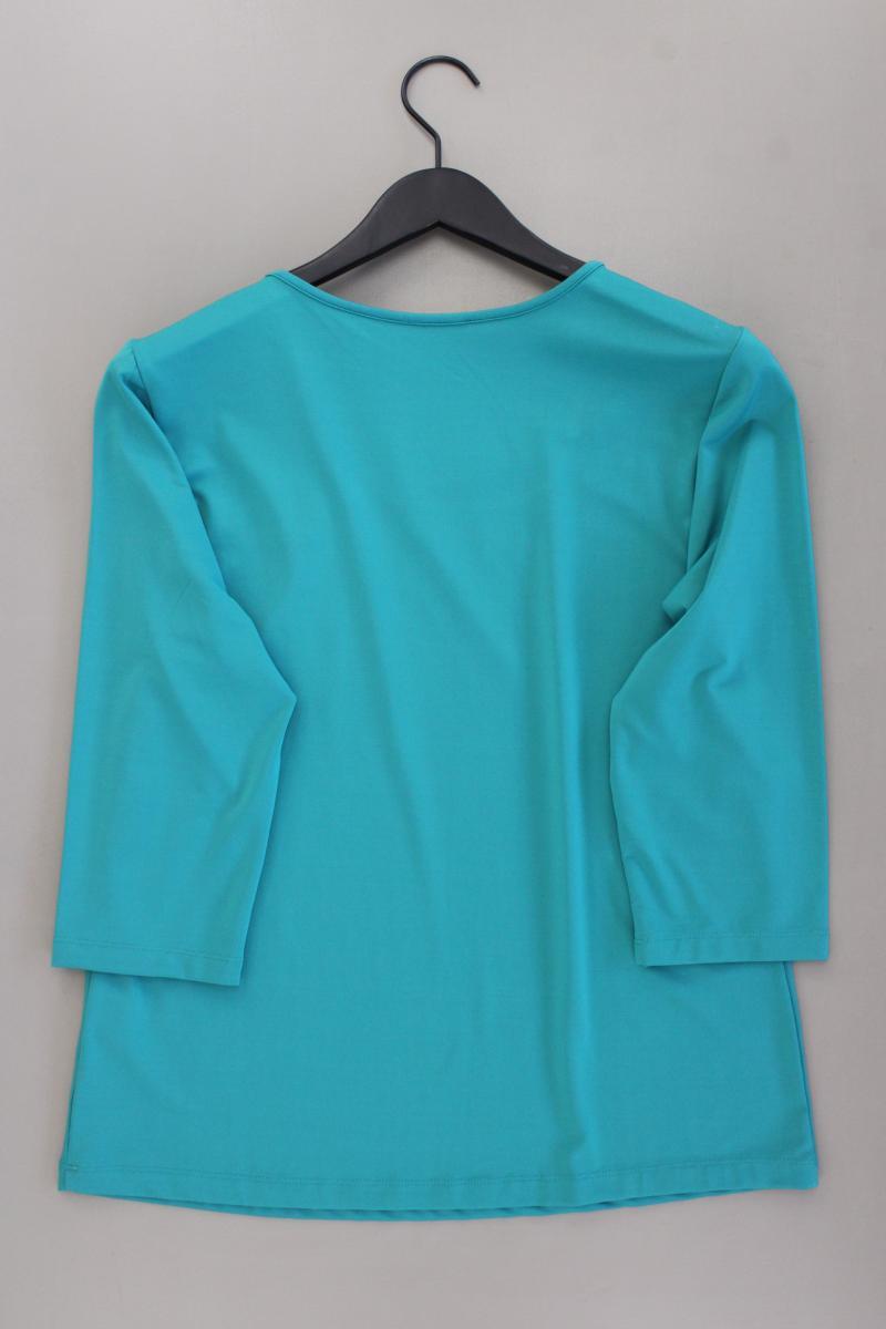 Judith Williams Classic Shirt Gr. 42 neuwertig 3/4 Ärmel mit Pailletten türkis