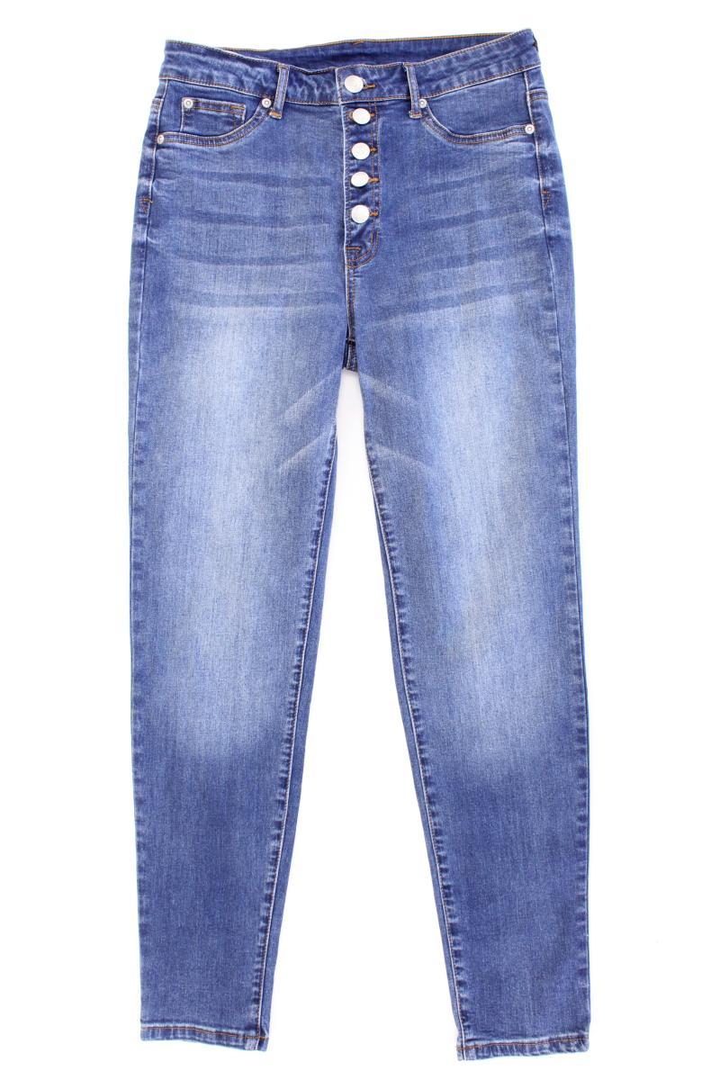 Lascana Skinny Jeans Gr. 40 blau aus Baumwolle