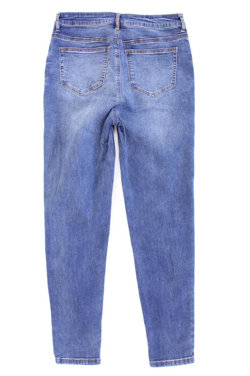 Lascana Skinny Jeans Gr. 40 blau aus Baumwolle