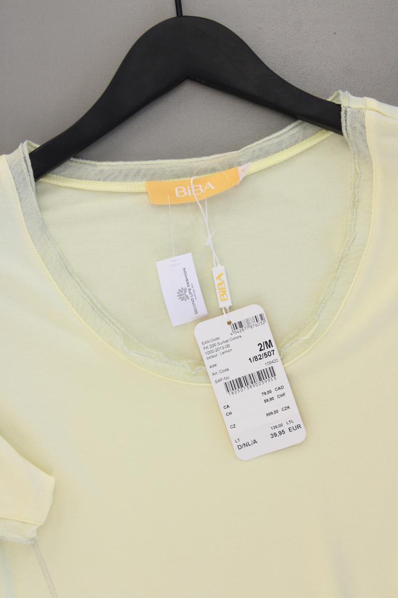 Biba T-Shirt Gr. M neu mit Etikett Neupreis: 39,95€! Kurzarm gelb aus Viskose
