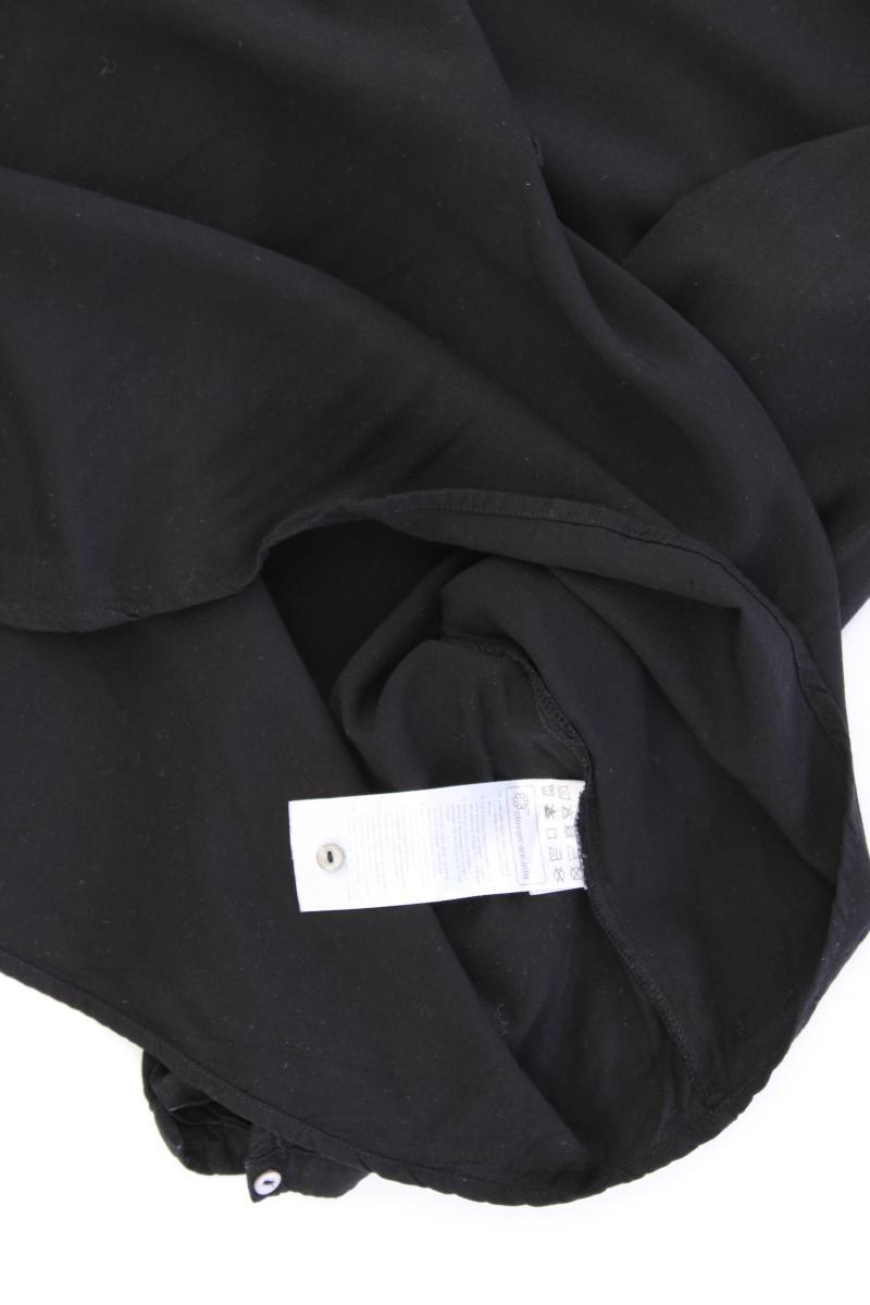 Esprit Langarmbluse Gr. 38 schwarz aus Viskose
