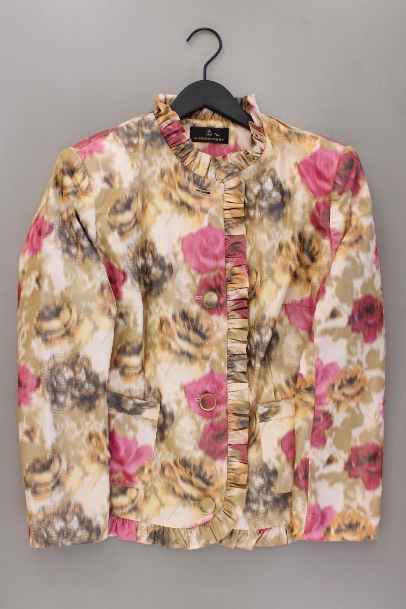Alfredo Pauly Classic Blazer Gr. 44 neuwertig braun aus Polyester