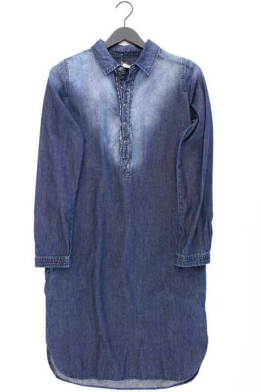 Summum Blue Daze Jeanskleid Gr. 36 Langarm blau