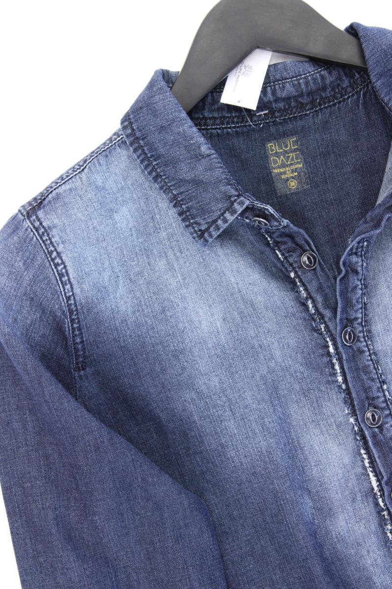 Summum Blue Daze Jeanskleid Gr. 36 Langarm blau