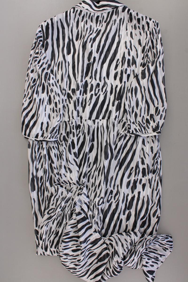 Judith Williams Maxikleid Gr. 44 mit Tierdruck neuwertig 3/4 Ärmel grau