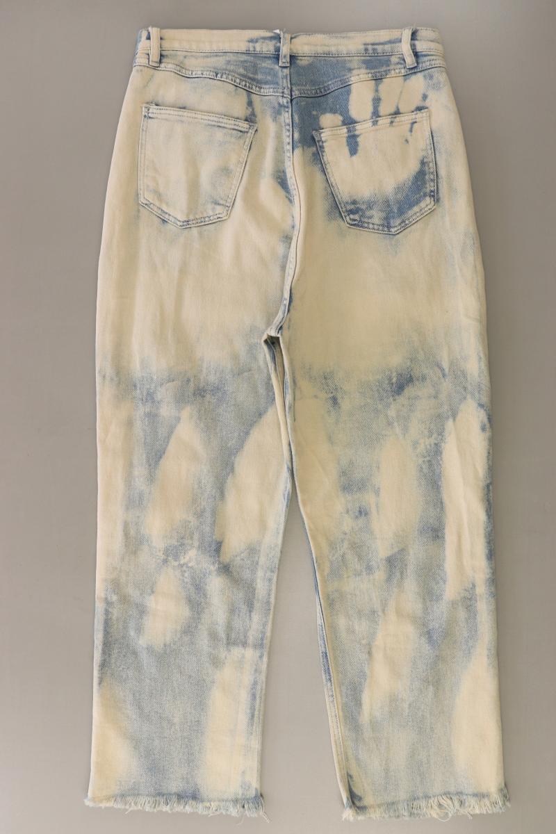 Straight Jeans Gr. L mit Batikmuster neu mit Etikett mehrfarbig aus Baumwolle