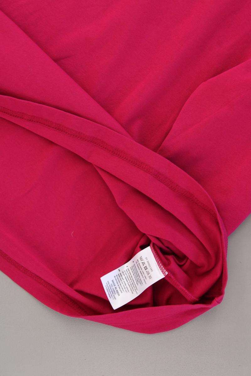 Steilmann Classic Shirt Gr. 48/50 3/4 Ärmel pink aus Baumwolle