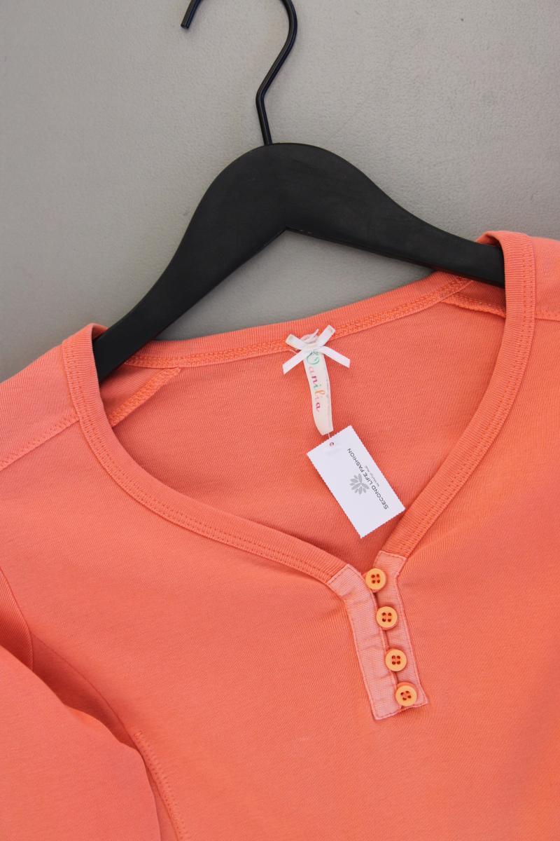 Vanilia Longsleeve-Shirt Gr. M Langarm orange
